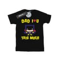 Miniatyrbild 1 av 3: DC Comics Flickor Batman Dad I Love You This Much T-shirt i bomull