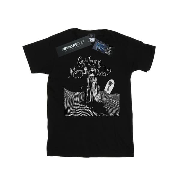 Corpse Bride Dam/Tjej Marry The Dead Boyfriend T-shirt i bomull
