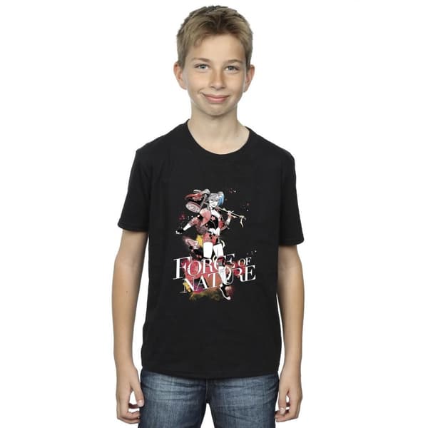 DC Comics Harley Quinn Forces Of Nature T-shirt för pojkar