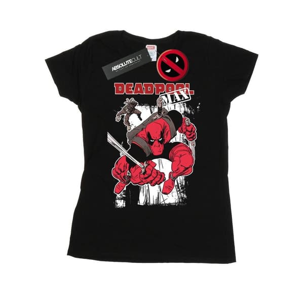 Marvel Dam/Tjej Deadpool Max T-shirt i bomull