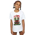 Miniatyrbild 3 av 5: Elf OMG Santa bomulls-T-shirt för flickor
