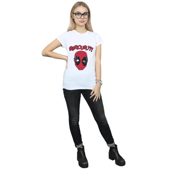 Marvel Womens/Ladies Deadpool Seriously Cotton T-Shirt