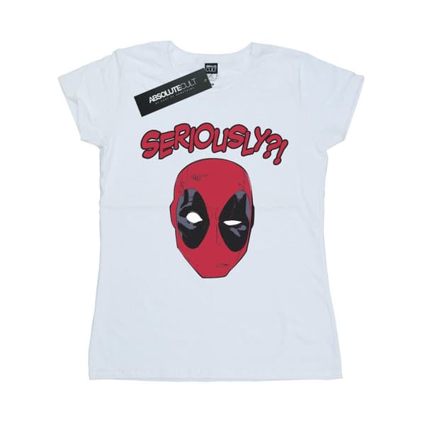 Marvel Womens/Ladies Deadpool Seriously Cotton T-Shirt