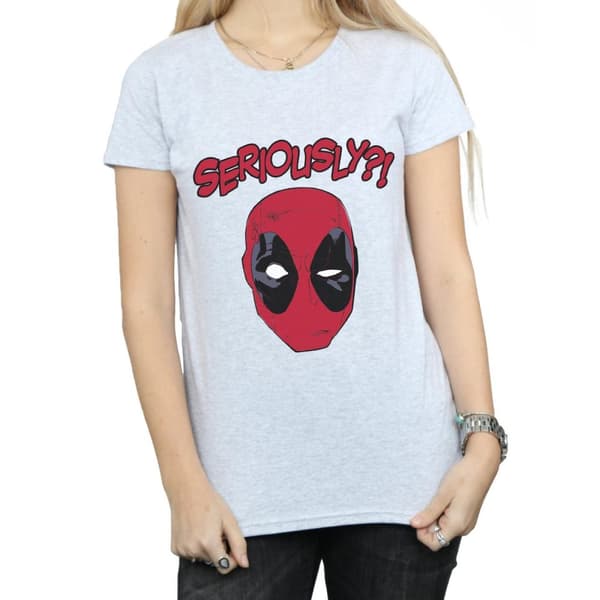 Marvel Womens/Ladies Deadpool Seriously Cotton T-Shirt