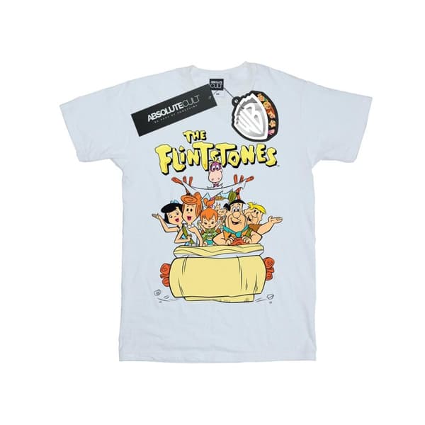 The Flintstones Girls The The Ride Cotton T-Shirt
