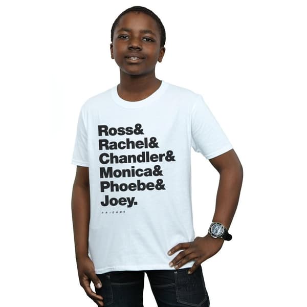 Friends Boys First Names Text T-Shirt