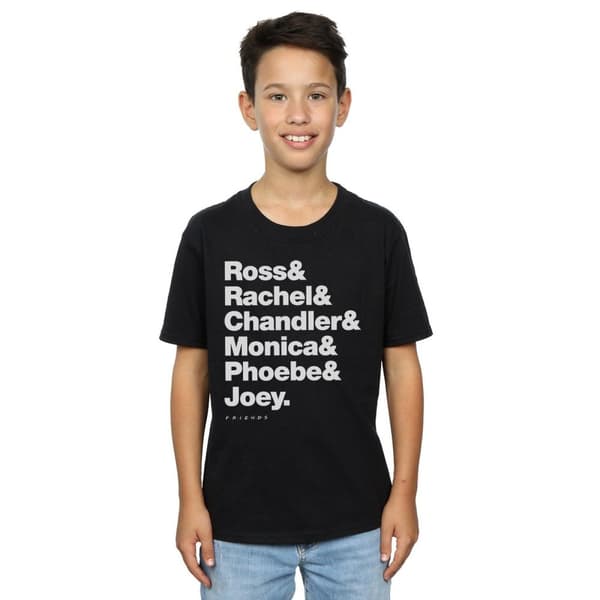 Friends Boys First Names Text T-Shirt