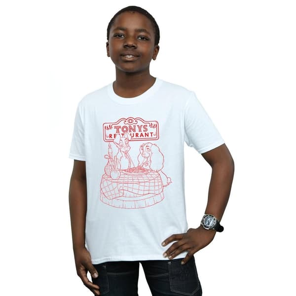 Disney Boys Lady And The Tramp That´s Amore T-Shirt
