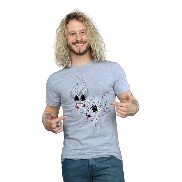 Disney Mens Villains Wicked T-shirt för kvinnor