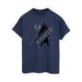 Pikkukuva 1 / 3: Star Wars Womens/Ladies Obi-Wan Kenobi Jedi Knight Cotton Boyfriend T-Shirt