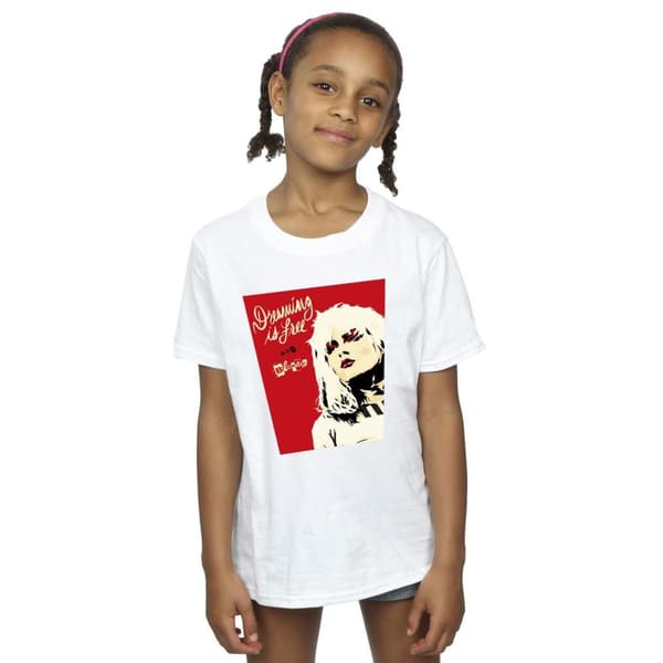 Blondie Girls Dreaming Is Free Cotton T-Shirt