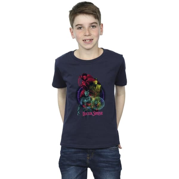 Marvel Boys Doctor Strange Rainbow T-Shirt