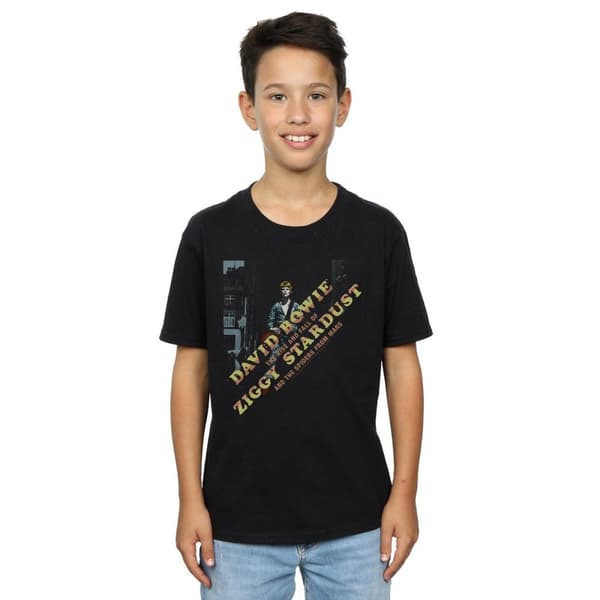 David Bowie Ziggy Diagonal T-shirt för pojkar