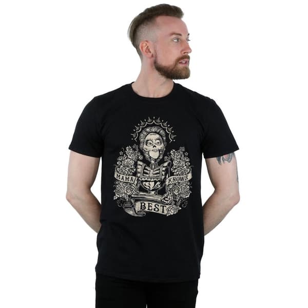 Disney Mens Coco Mama Knows Best T-Shirt