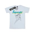 Miniatyrbillede 1 af 3: DC Comics Girls Supergirl Mono Action Pose Cotton T-Shirt