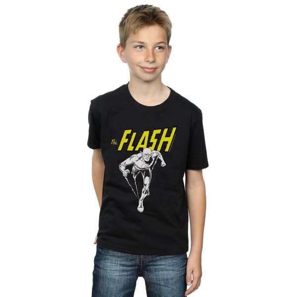 DC Comics Pojkar The Flash Mono Action Pose T-shirt
