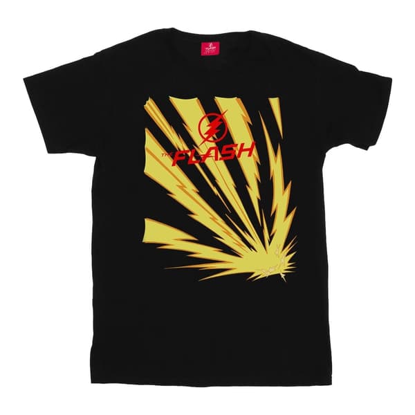 DC Comics The Flash Lightning Bolts bomulls-T-shirt för flickor