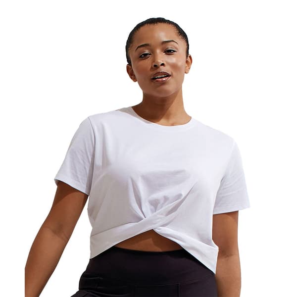 TriDri Womens/Ladies Twisted Crop Top