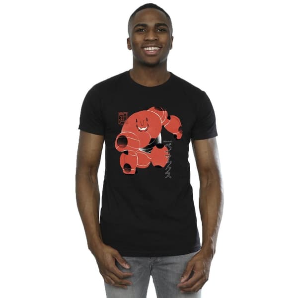 Disney Mens Big Hero 6 Baymax Suite Pose T-Shirt