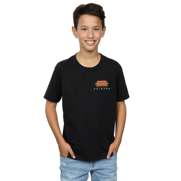 Friends T-shirt med brösttryck från Couch för pojkar