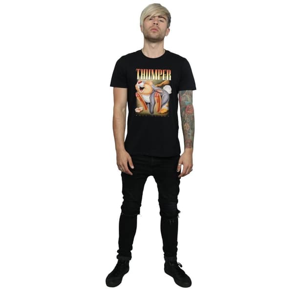 Disney Mens Bambi Thumper Montage T-Shirt