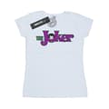 Pikkukuva 1 / 5: DC Comics Womens/Ladies The Joker Text Logo Cotton T-Shirt