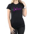 Pikkukuva 3 / 5: DC Comics Womens/Ladies The Joker Text Logo Cotton T-Shirt
