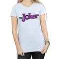 Pikkukuva 3 / 5: DC Comics Womens/Ladies The Joker Text Logo Cotton T-Shirt