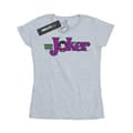 Pikkukuva 1 / 5: DC Comics Womens/Ladies The Joker Text Logo Cotton T-Shirt