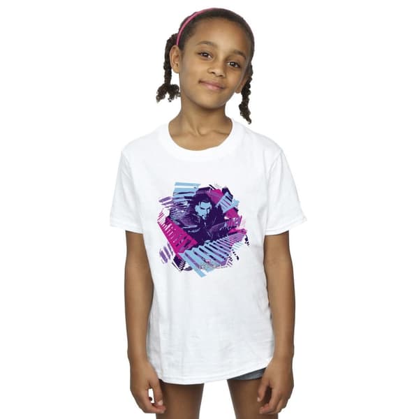 Marvel Girls Doctor Strange Stairs Cotton T-Shirt