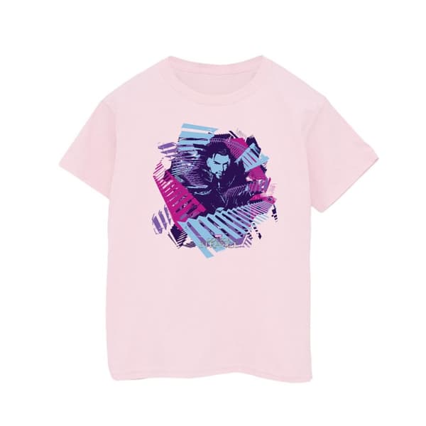 Marvel Girls Doctor Strange Stairs Cotton T-Shirt