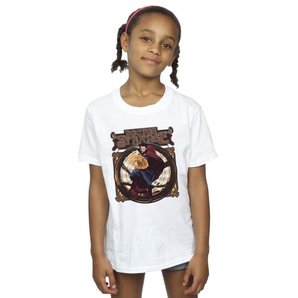 Marvel Girls Doctor Strange Circle Cotton T-Shirt
