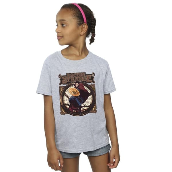 Marvel Girls Doctor Strange Circle Cotton T-Shirt