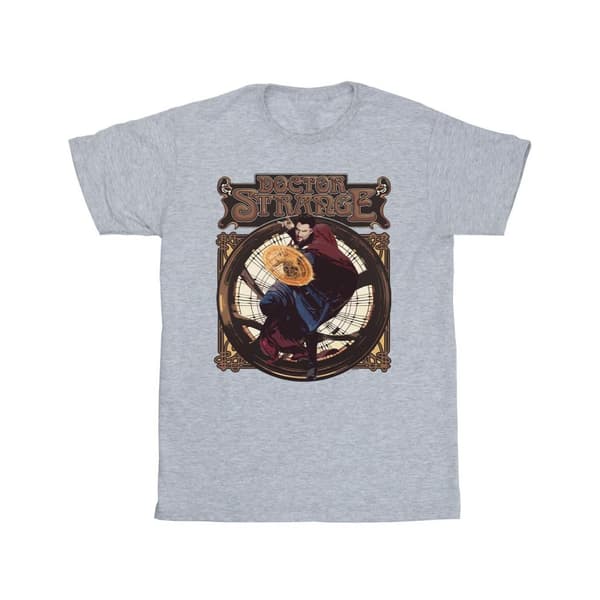 Marvel Girls Doctor Strange Circle Cotton T-Shirt