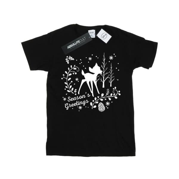 Disney Bambi - T-shirt med julhälsning för pojkar