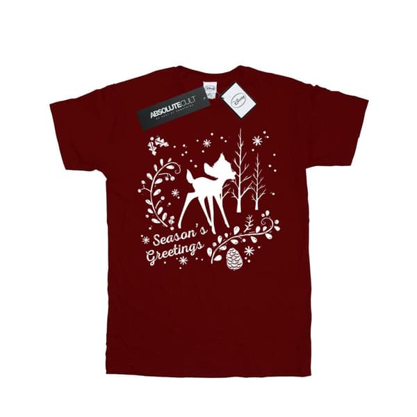 Disney Bambi - T-shirt med julhälsning för pojkar