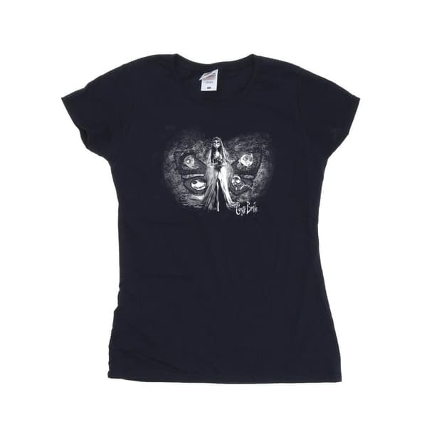 Corpse Bride Womens/Ladies Emily Butterfly Cotton T-Shirt