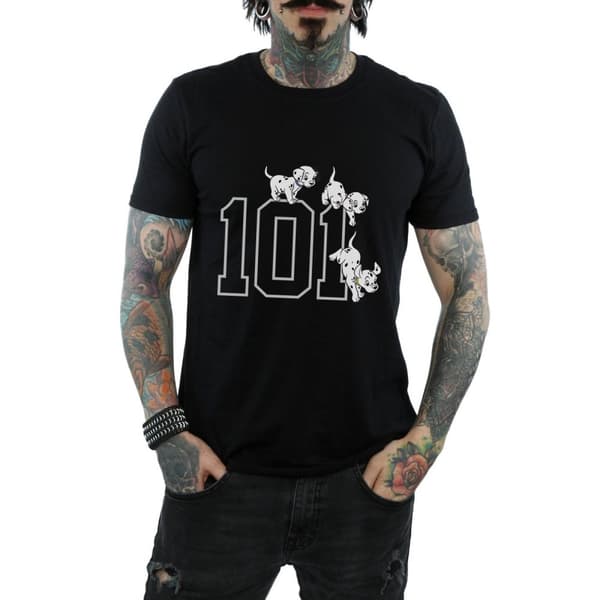 Disney 101 Dalmatiner 101 Doggies T-shirt för herrar