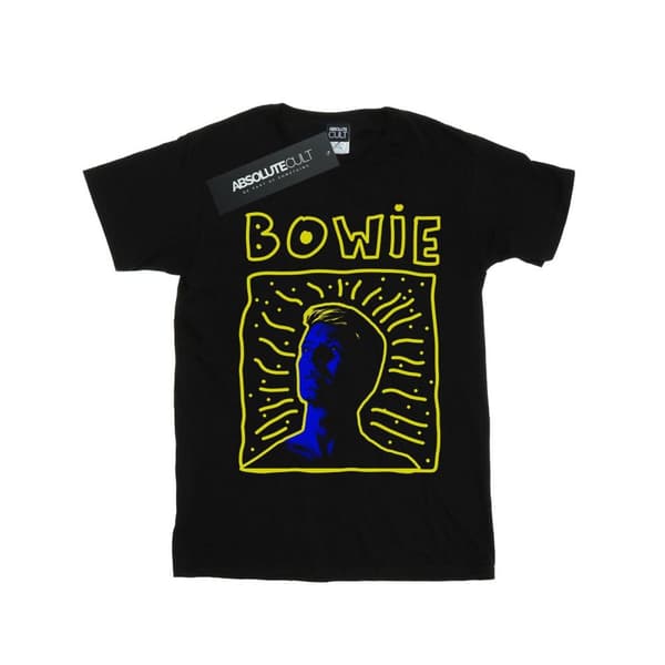 David Bowie T-shirt med 90-talsram för pojkar