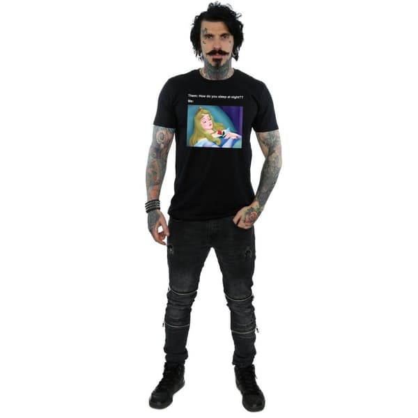 Disney Mens Sleeping Beauty Meme T-Shirt