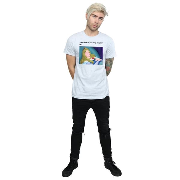 Disney Mens Sleeping Beauty Meme T-Shirt