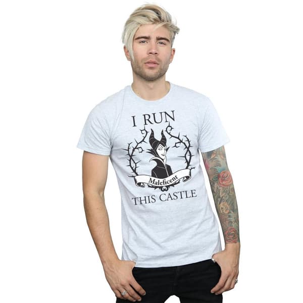 Disney T-shirt för herrar Maleficent I Run This Castle