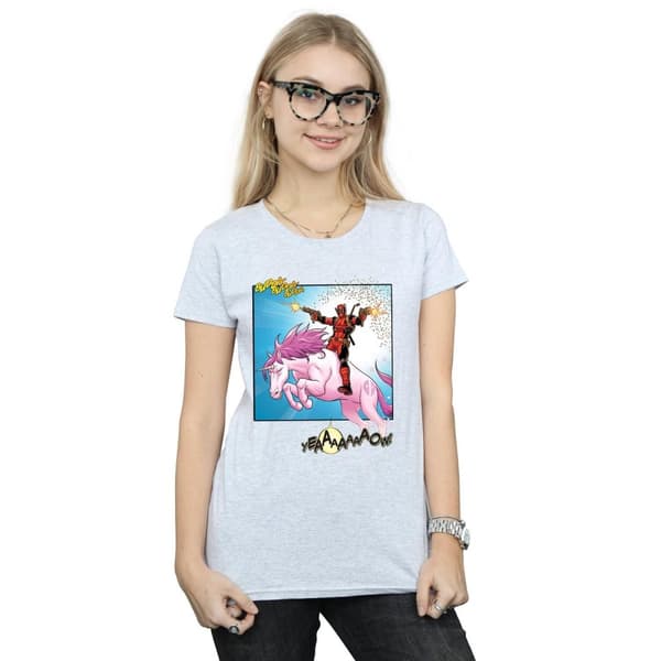 Marvel Womens/Ladies Deadpool Hey You Cotton T-Shirt