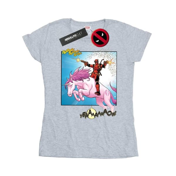 Marvel Womens/Ladies Deadpool Hey You Cotton T-Shirt