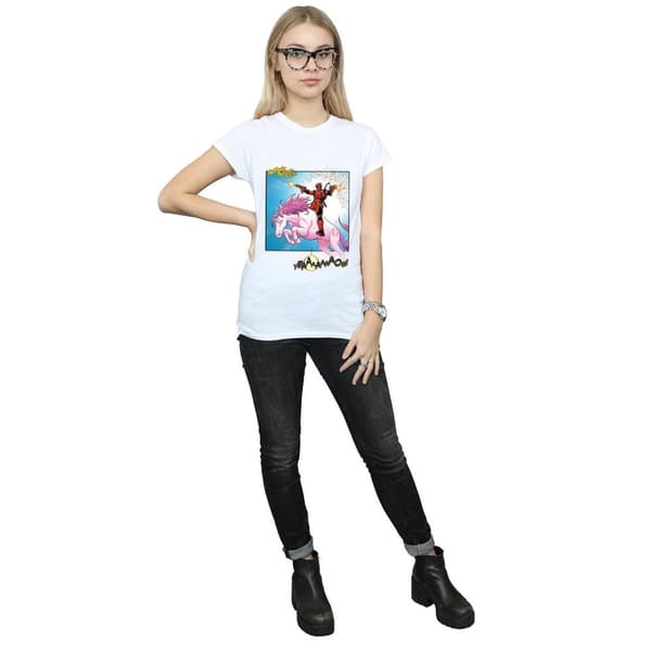 Marvel Womens/Ladies Deadpool Hey You Cotton T-Shirt