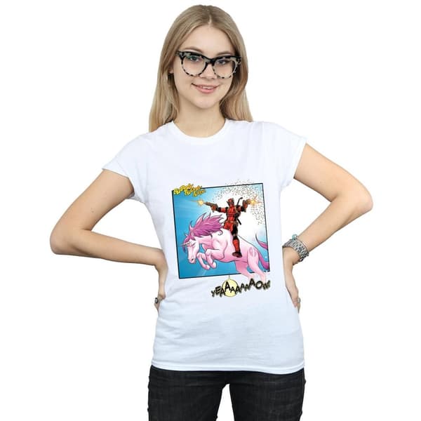 Marvel Womens/Ladies Deadpool Hey You Cotton T-Shirt