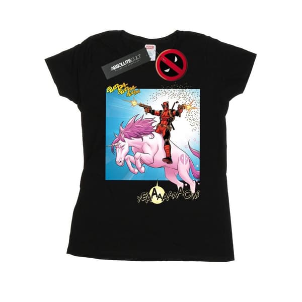 Marvel Womens/Ladies Deadpool Hey You Cotton T-Shirt