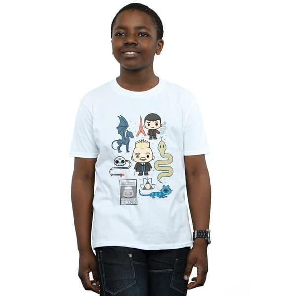Fantastic Beasts Boys Chibi Grindelwald T-Shirt