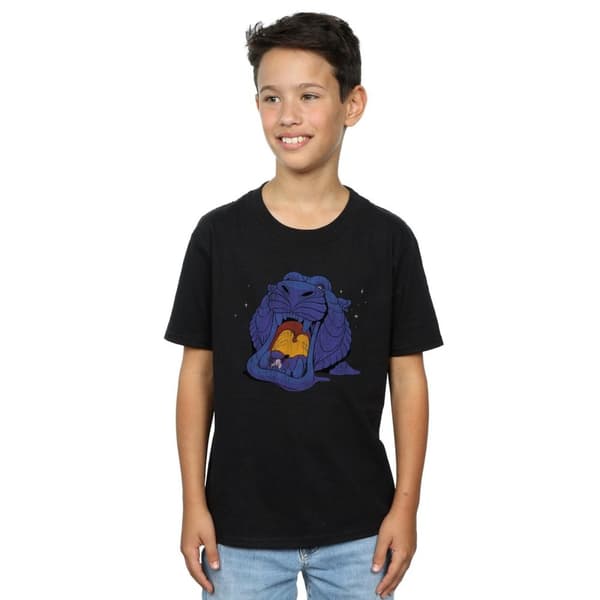 Disney T-shirt med tryck för pojkar - Aladdins underverkens grotta