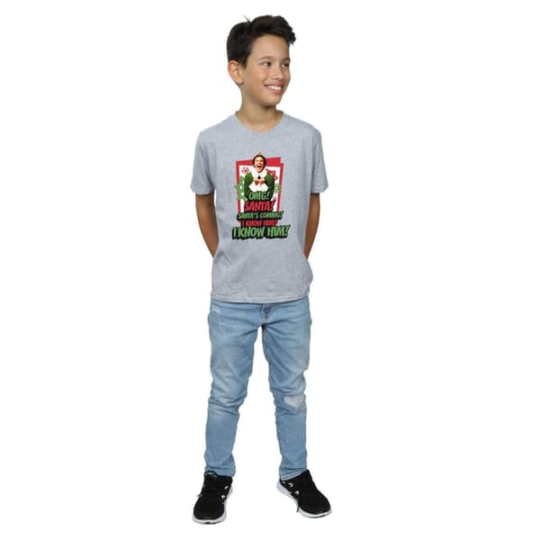 Elf Boys OMG Santa T-Shirt